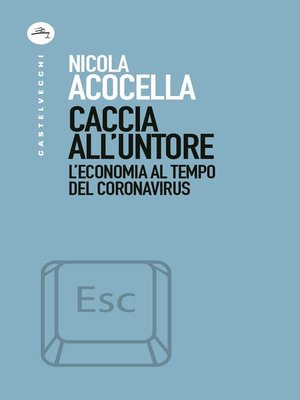 cover image of Caccia all'untore